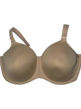 Anita Underwire Nursing Bra w Spacer Cups Nude Tan Women’s 40H 40DDDDD
